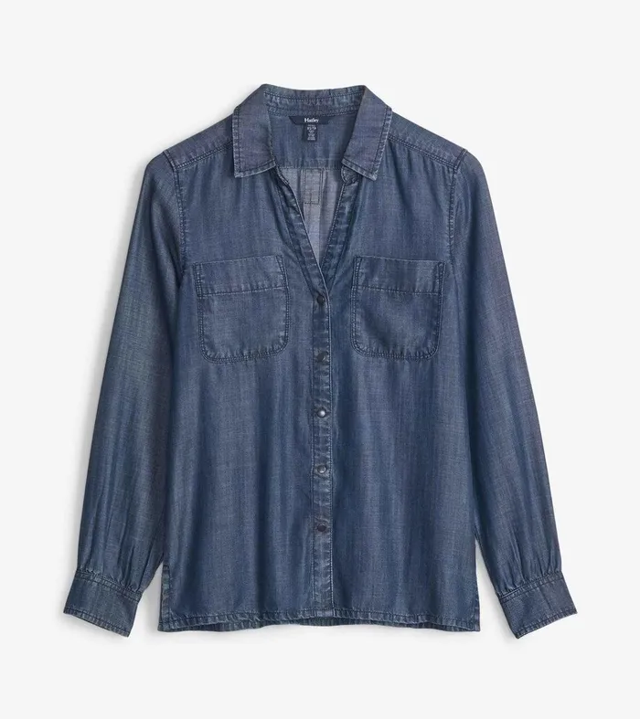 Utility Buttondown 8211 Maritime Denim Wash Hatley