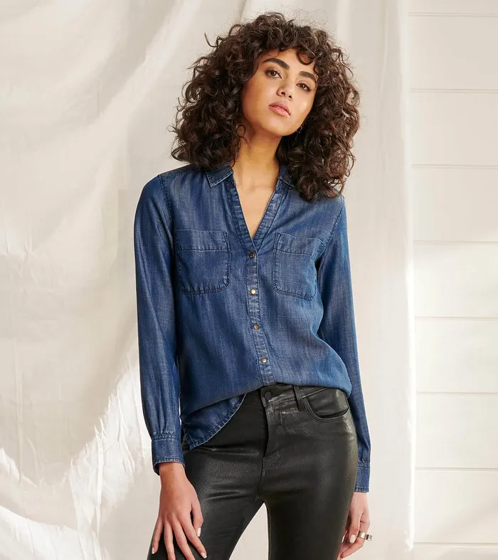 Utility Buttondown 8211 Maritime Denim Wash Hatley