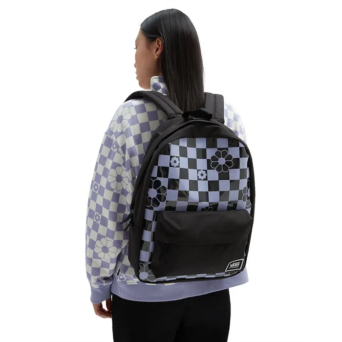 Vans Bags and Backpacks Women See Thru Realm Backpack Purple