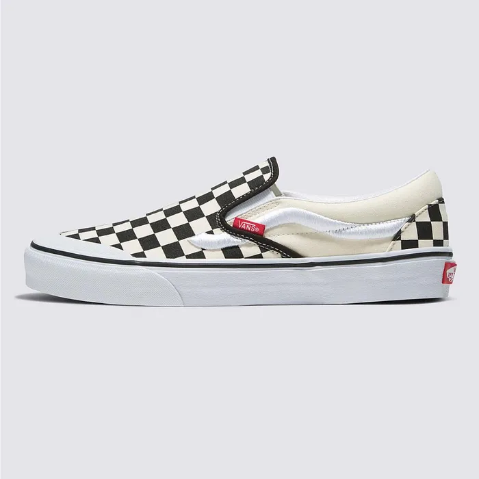 Vans Classics Men Classic SlipOn 138 Sidestripe Shoes Black