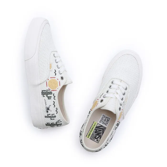Vans Classics Men Desert Embroidery Authentic VR3 Shoes White