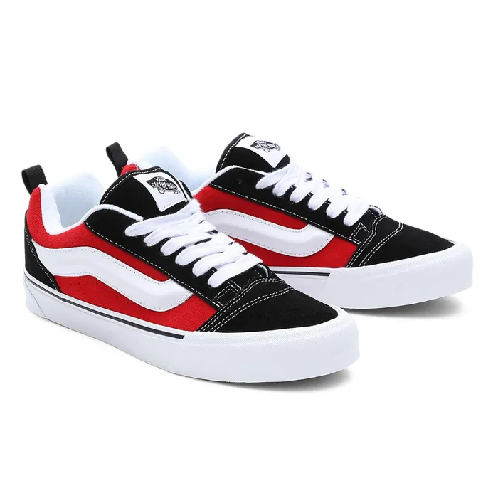 Vans Classics Men Knu Skool Shoes Red White