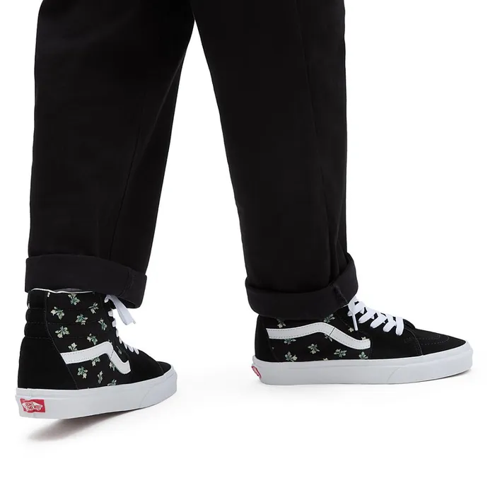 Vans Classics Women Floral Sk8Hi Shoes Black
