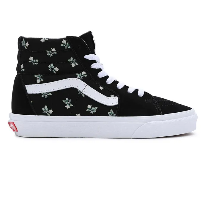 Vans Classics Women Floral Sk8Hi Shoes Black
