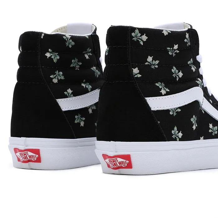 Vans Classics Women Floral Sk8Hi Shoes Black