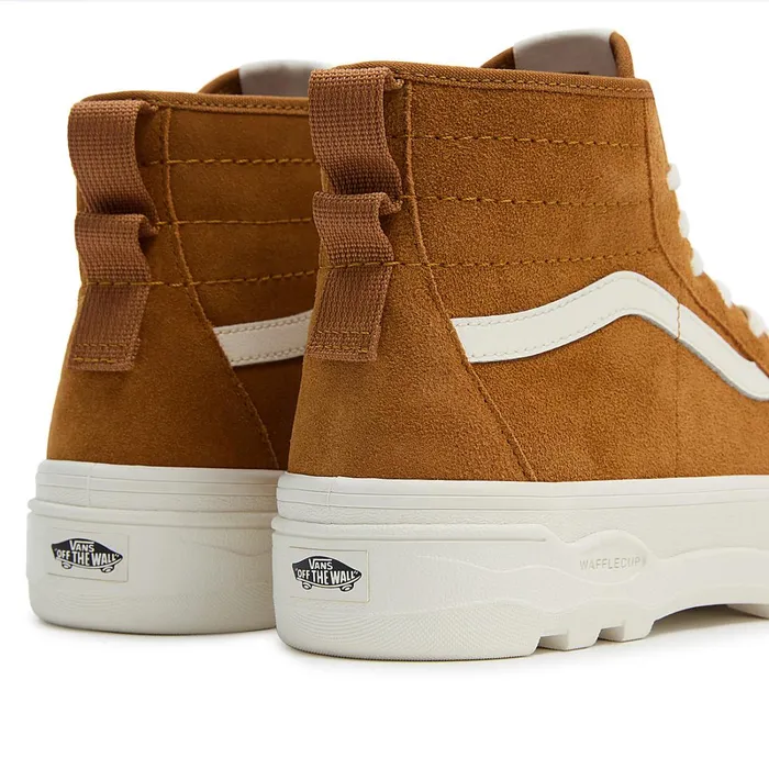 Vans Classics Women Sentry Sk8Hi MTE1 Shoes Yellow Beige