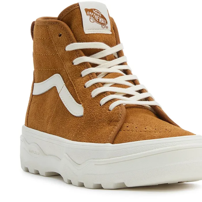 Vans Classics Women Sentry Sk8Hi MTE1 Shoes Yellow Beige