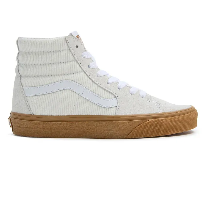 Vans Classics Women Sk8Hi Corduroy Shoes White