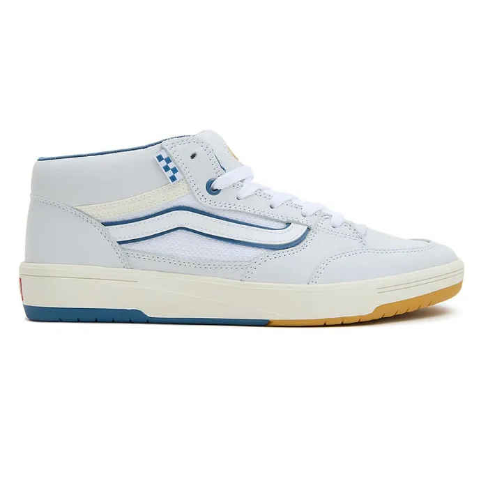 Vans HiTop Shoes Men Zahba Mid Shoes White
