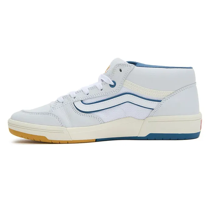 Vans HiTop Shoes Men Zahba Mid Shoes White
