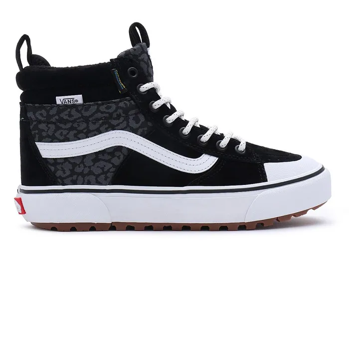 Vans HiTop Shoes Women Leopard SK8Hi MTE2 Shoes Black