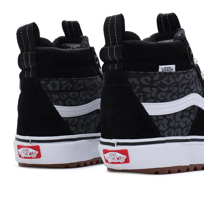 Vans HiTop Shoes Women Leopard SK8Hi MTE2 Shoes Black