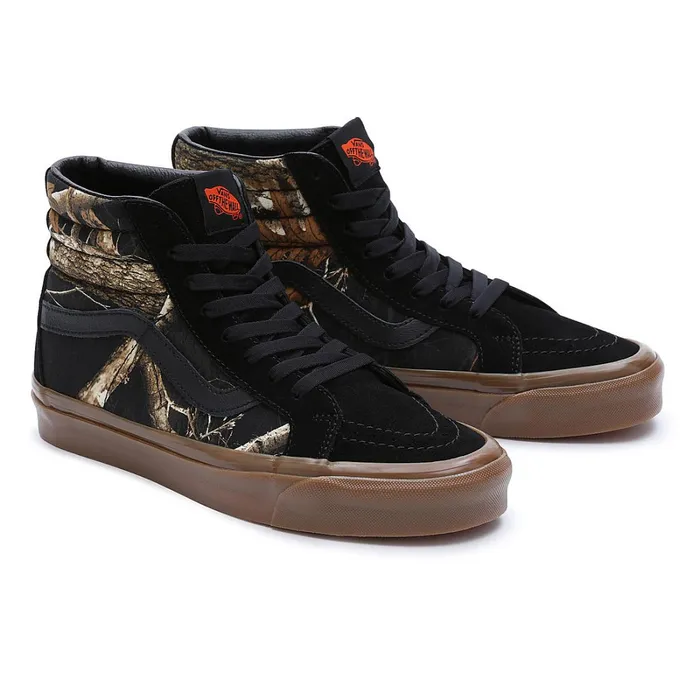 Vans HiTop Shoes Women Realtree Sk8Hi 38 DX Shoes Black