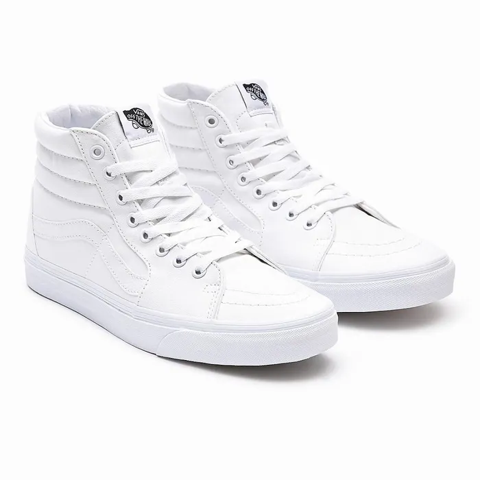 Vans HiTop Shoes Women Sk8Hi Shoes White