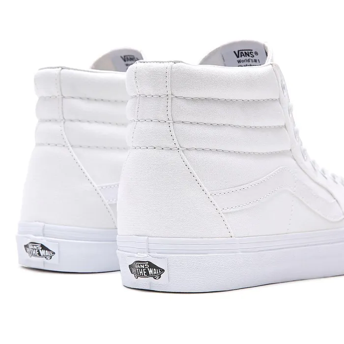 Vans HiTop Shoes Women Sk8Hi Shoes White