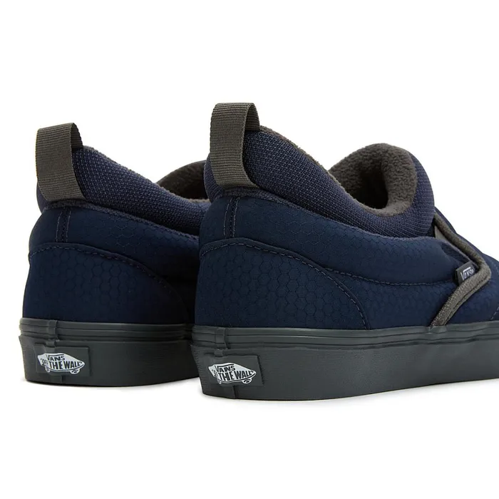 Vans HiTop Shoes Women SlipOn Mid Cozy Mesh Shoes Blue