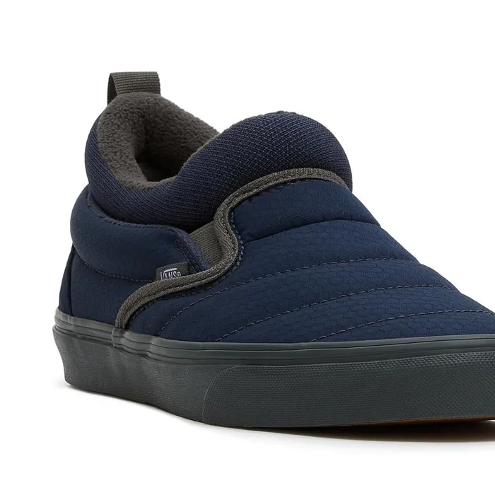 Vans HiTop Shoes Women SlipOn Mid Cozy Mesh Shoes Blue