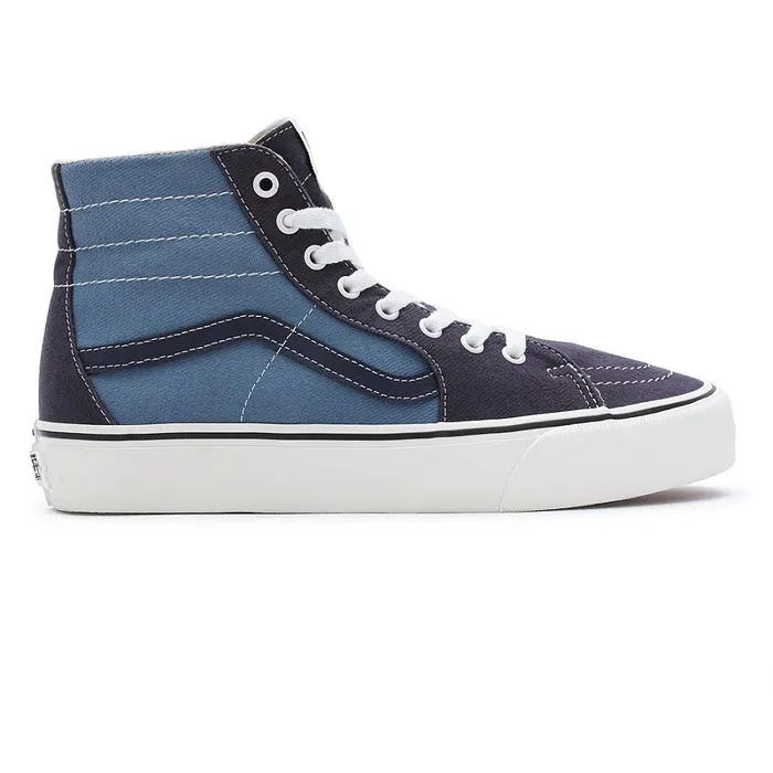 Vans HiTop Shoes Women Twill Sk8Hi Tapered VR3 Shoes Blue