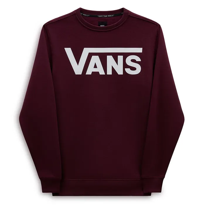 Vans Hoodies and Sweatshirts Men Classic Crew II Red