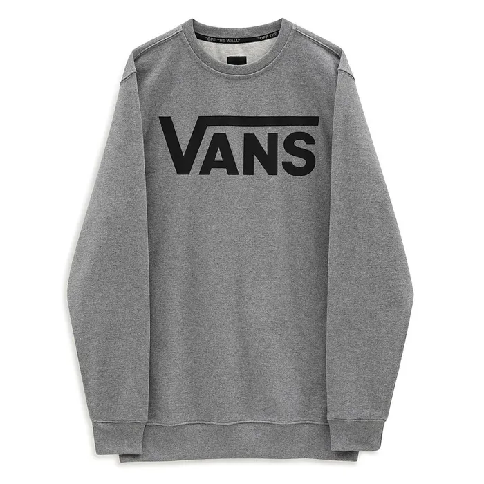 Vans Hoodies and Sweatshirts Men Classic Crew Sweater Grey
