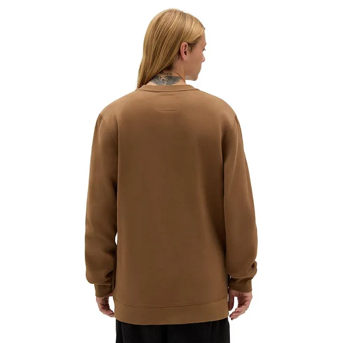 Vans Hoodies and Sweatshirts Men ComfyCush Crew Sweatshirt Brown