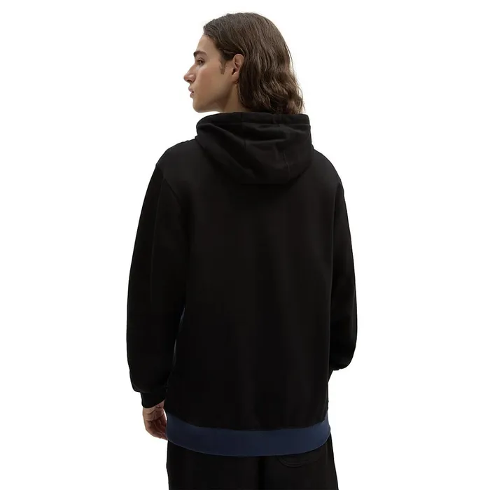 Vans Hoodies and Sweatshirts Men Sidestripe Block Pullover Hoodie Blue