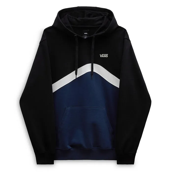 Vans Hoodies and Sweatshirts Men Sidestripe Block Pullover Hoodie Blue