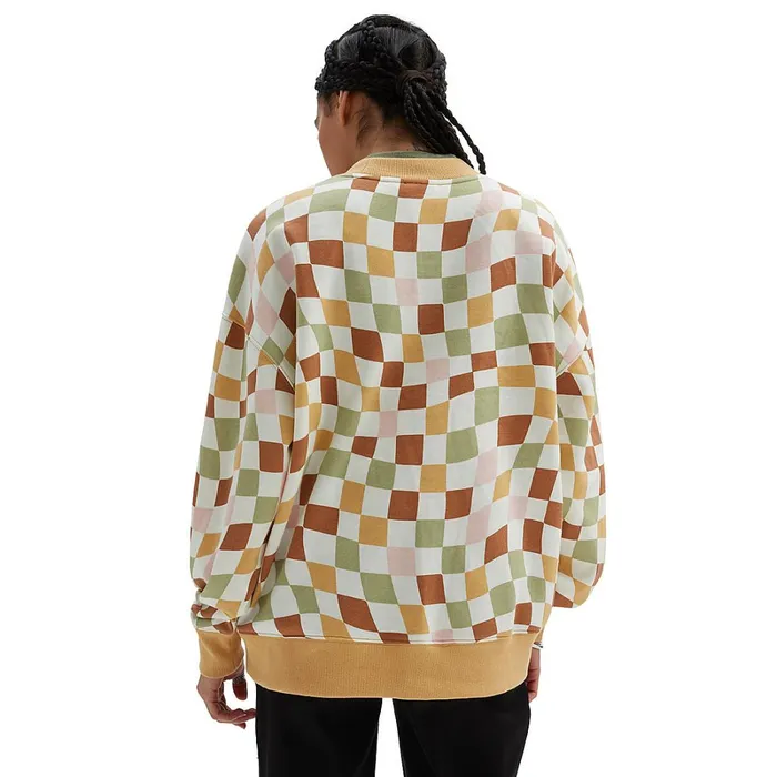 Vans Hoodies and Sweatshirts Women Club Slouchy Crew Sweatshirt Yellow