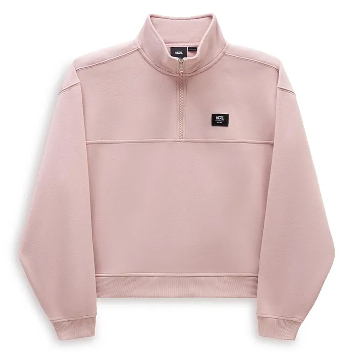 Vans Hoodies and Sweatshirts Women Leighton Mock Neck Fleece Pink