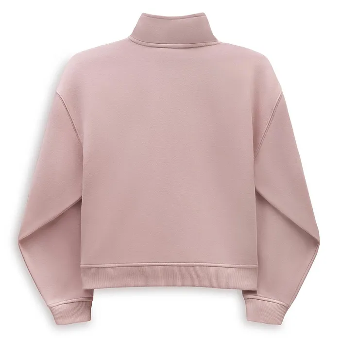 Vans Hoodies and Sweatshirts Women Leighton Mock Neck Fleece Pink