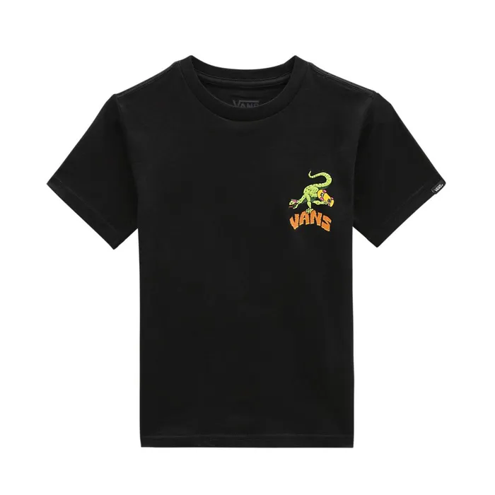 Vans Little Kids 28 Years Kids Little Dino Egg Plant TShirt 28 Years Black