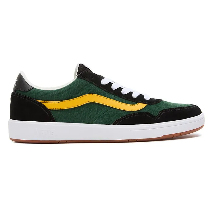 Vans Lowtop Shoes Men Cruze Too ComfyCush Shoes Black Green