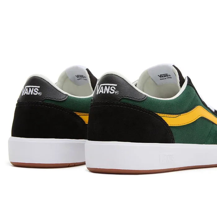 Vans Lowtop Shoes Men Cruze Too ComfyCush Shoes Black Green