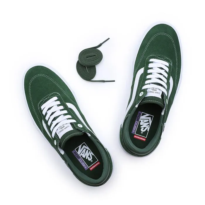 Vans Lowtop Shoes Men Gilbert Crockett Shoes Green White