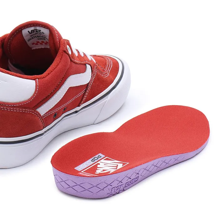 Vans Lowtop Shoes Men Rowan Shoes Red
