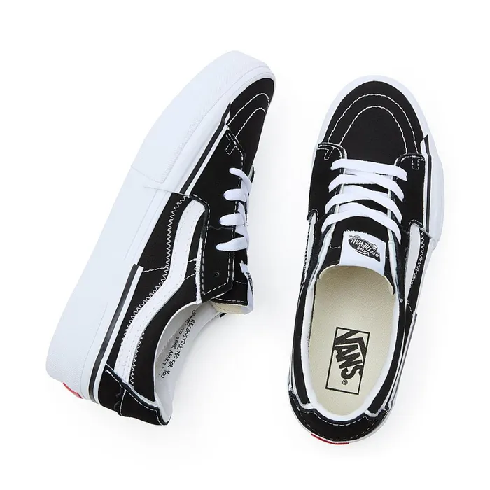 Vans Lowtop Shoes Men Sk8Low Reconstruct Shoes Black