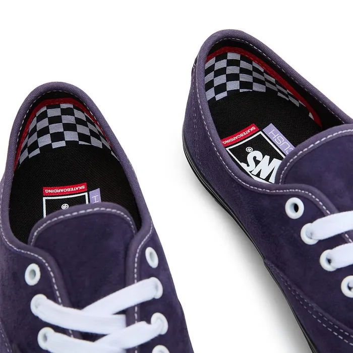Vans Lowtop Shoes Men Skate Authentic Pig Suede Shoes Purple