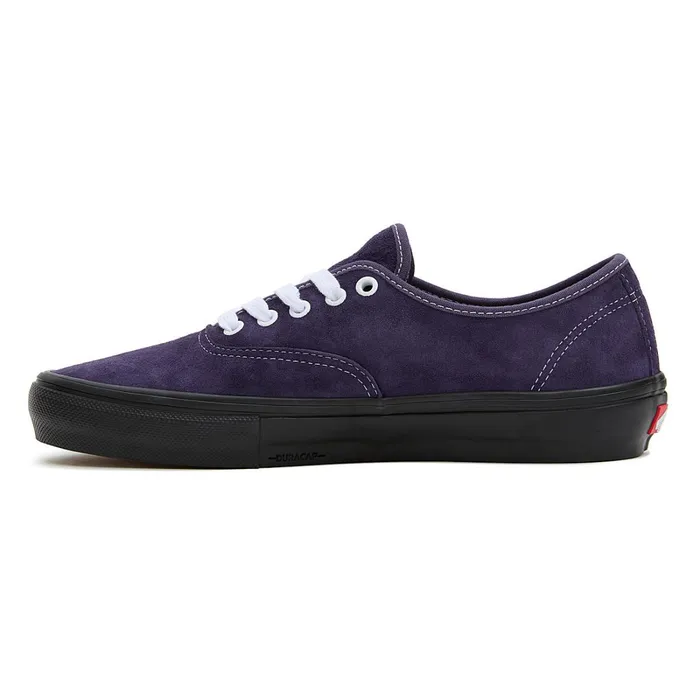 Vans Lowtop Shoes Men Skate Authentic Pig Suede Shoes Purple