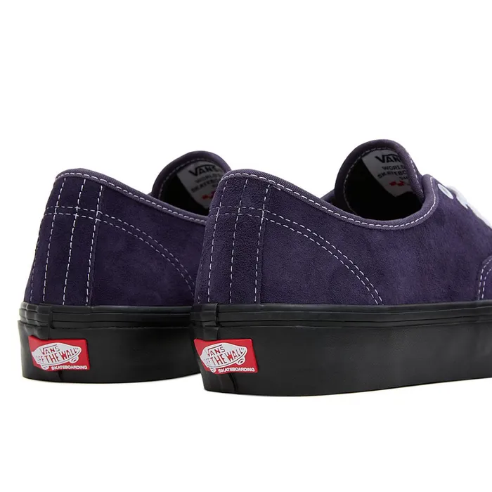 Vans Lowtop Shoes Men Skate Authentic Pig Suede Shoes Purple