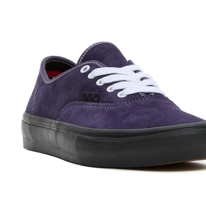 Vans Lowtop Shoes Men Skate Authentic Pig Suede Shoes Purple