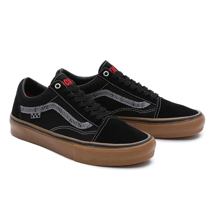 Vans Lowtop Shoes Men X Hockey Skate Old Skool Shoes Black