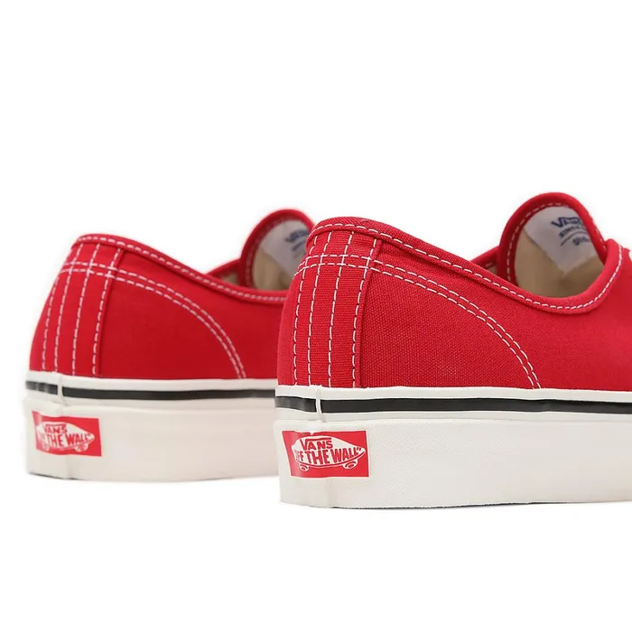 Vans Lowtop Shoes Women Anaheim Factory Authentic 44 DX Shoes Red