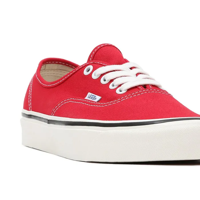 Vans Lowtop Shoes Women Anaheim Factory Authentic 44 DX Shoes Red