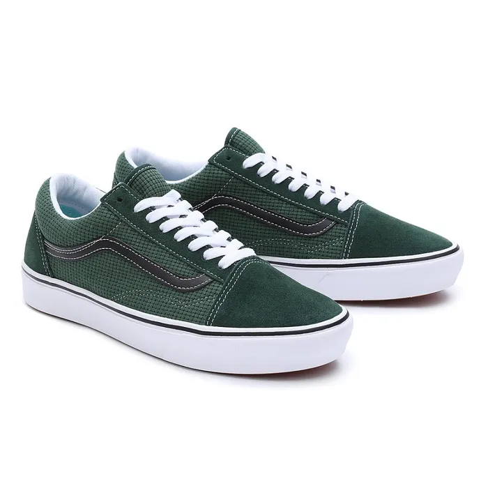 Vans Lowtop Shoes Women ComfyCush Old Skool Shoes Green