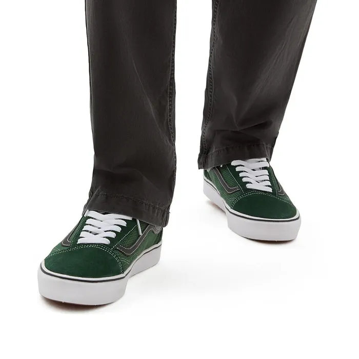 Vans Lowtop Shoes Women ComfyCush Old Skool Shoes Green