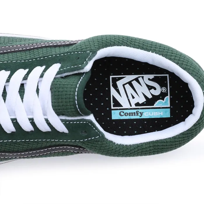 Vans Lowtop Shoes Women ComfyCush Old Skool Shoes Green