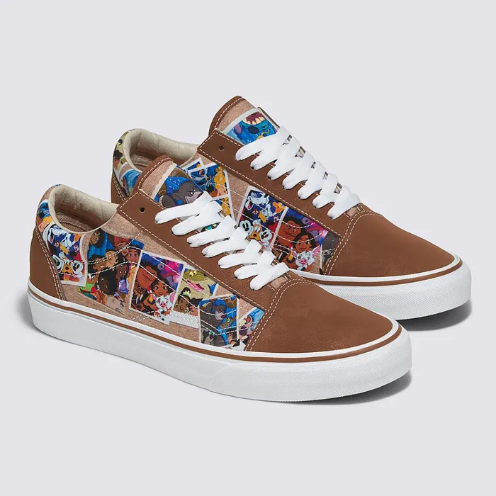 Vans Lowtop Shoes Women Disney X Old Skool Shoes Multicolour
