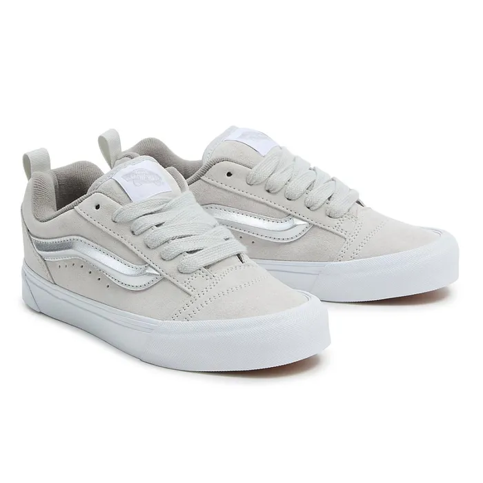 Vans Lowtop Shoes Women Knu Skool Shoes Grey