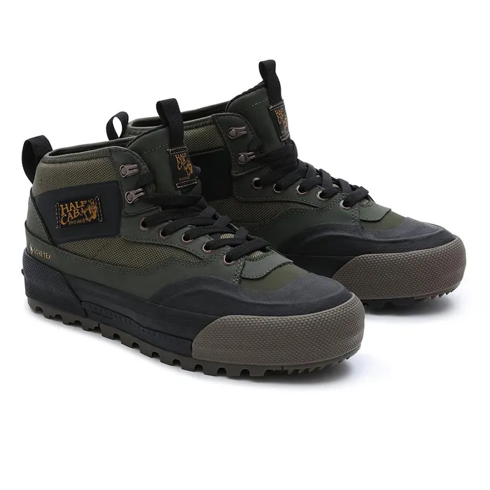 Vans MTE Shoes Women Half Cab GORETEX MTE3 Shoes Black Green