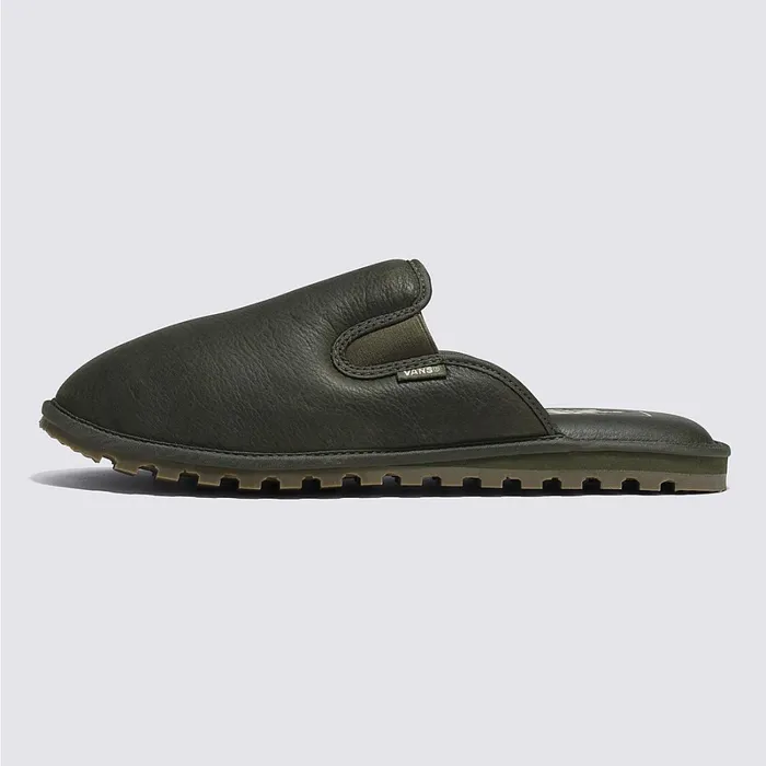 Vans MTE Shoes Women Mountain Mule Vansguard Leather Shoes Green